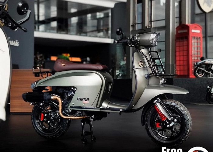 WOW, Scomadi Disebut Pesaing Vespa yang Cukup Sukses Gaet Scooteris di Indonesia 