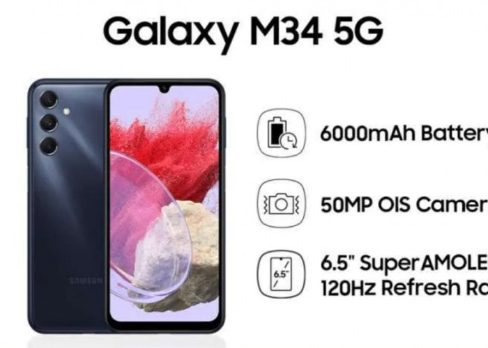Samsung Galaxy M34 5G Miliki Layar Mulus dan Audio Kencang Jadi Andalan untuk Menonton dan Gaming