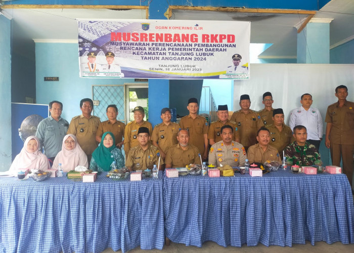 Musrenbang Tanjung Lubuk OKI, Usulkan Rehab Gedung dan Fasilitas Penunjang Sekolah Hingga Rehab Kantor Koramil