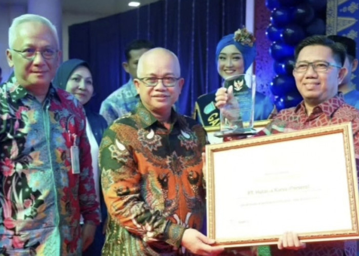 PT Hutama Karya Terima Penghargaan Kontribusi PBB Tertinggi dari Pemkab Ogan Ilir, Nilainya Fantastis Banget! 