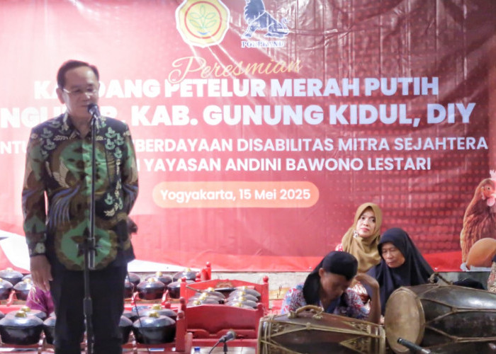 Charoen Pokphand Hibahkan Kandang dan Ayam Petelur Pusat Disabilitas Gunung Kidul 