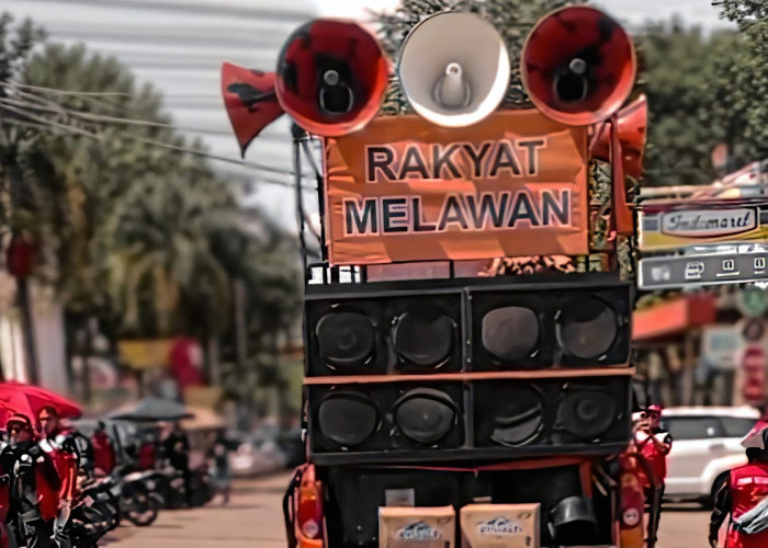 Buruh Palembang Padati Titik Kumpul di Plaza BKB, Selanjutnya Long March ke Kantor Gubernur dan DPRD Sumsel  