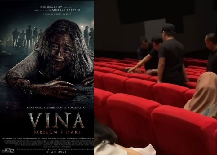 Viral! Penonton Kesurupan Saat Nonton Vina : Sebelum 7 Hari di Bioskop Palembang