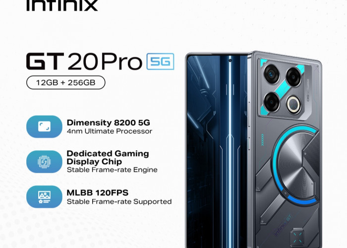 Spesifikasi Infinix GT 20 Pro 5G, HP yang Menghadirkan Performa Gaming Terbaik