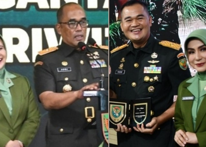 Pangdam II/Sriwijaya Mayjen TNI M Naudi Nurdika Kukuhkan Brigjen TNI Adri Koesdyanto sebagai Danrem 044/Gapo