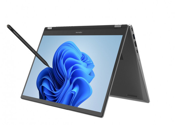 Advan 360 Stylus Pro, Laptop 2-in-1, Desain Premium Performa Kencang Fleksibilitas Tinggi