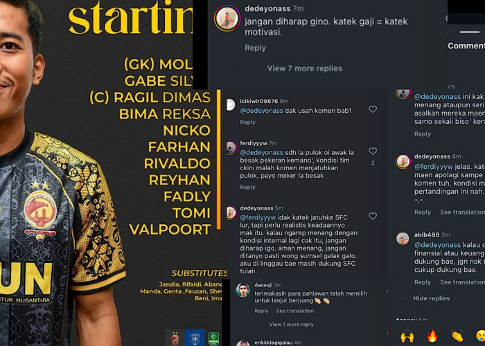 SALUT Punggawa SFC Siap Tempur Meski Tak Digaji, Pujian Netizen Setinggi Langit, Komen Jelek Langsung Dihujat 