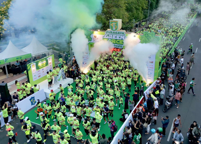 Green Force Run 2025 Sukses Menghadirkan 5.000 Pelari, 50 Persen Peserta dari Luar Surabaya
