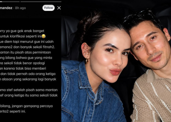 Nino Fernandez Buka Suara soal Masa Lalu, Tegaskan Steffi Zamora Bukan Orang Ketiga
