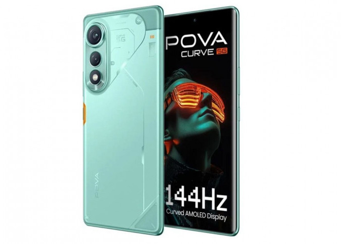 Tecno Pova Curve 5G Miliki Kamera Utama 64 MP dengan Performa Unggulan! Ini Spesifikasinya