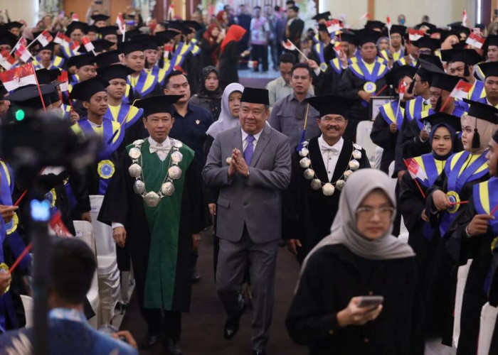 Hadiri Wisuda Universitas Tridinanti Palembang, Wagub Sumsel Dorong Alumni Jadi Pencipta Lapangan Kerja