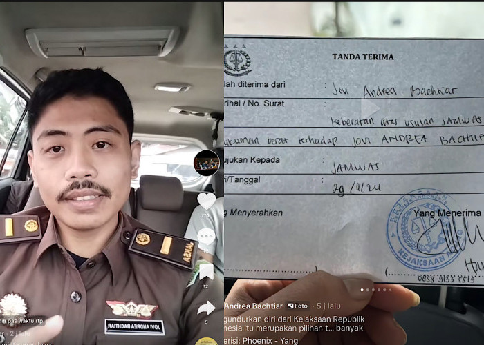 Jaksa Jovi Andrea Bachtiar Akhirnya Mundur Jadi Pengawai Kejaksaan, Anak Petani Yang Masih Punya Harga Diri 