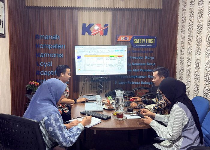 Audit ISO 9001:2015 Tahun 2026, KAI Palembang Perkuat Mutu untuk Tingkatkan Kualitas Layanan Pelanggan