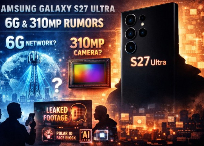Rumor Samsung Galaxy S27 Ultra 2026 Menggema: Disebut Dukung 6G dan Kamera 310 MP, Fakta atau Sekadar Sensasi?