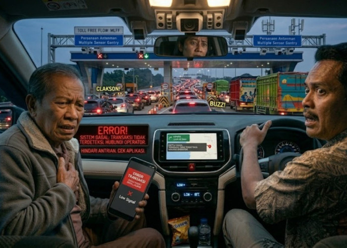 Aplikasi Error di Gerbang Tol MLFF 2026, Ini Cara Bayar Tol Saat Sinyal Hilang Agar Tidak Kena Denda