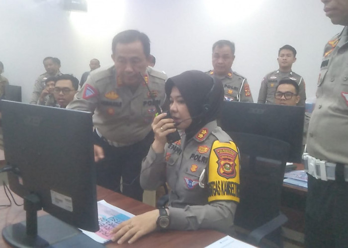 Polrestabes Palembang Miliki Command Center untuk Pantau Kepadatan Lalulintas dari 11 Titik CCTV   