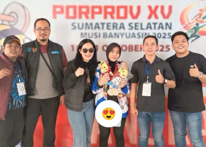 Kontingen Ogan Ilir Raih Medali Pertama di Porprov Sumsel XV Tahun 2025, 3 Perunggu Sekaligus dari Angkat Besi