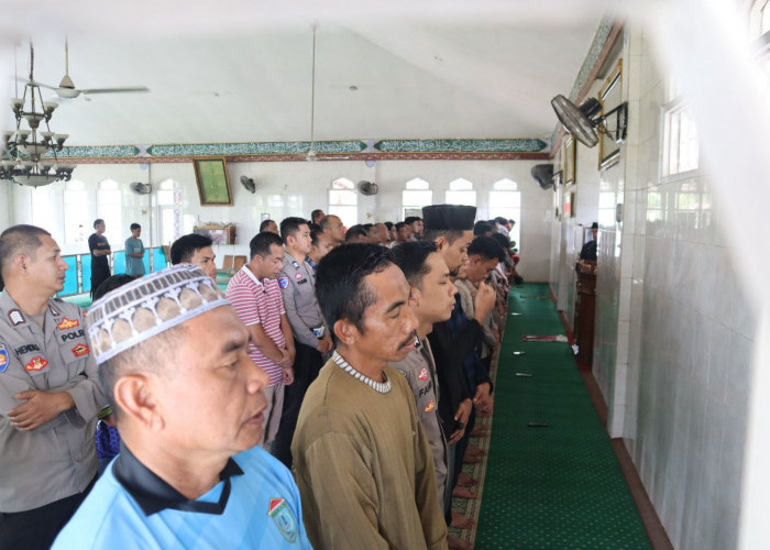 3 Anggota Polda Lampung Gugur dalam Tugas, Polres Ogan Ilir Gelar Salat Ghaib dan Doa Bersama