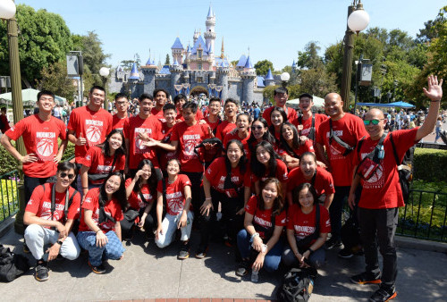 Atasi Jetlag, Honda DBL Indonesia All-Star 2022 Bersantai Seharian di Disneyland 