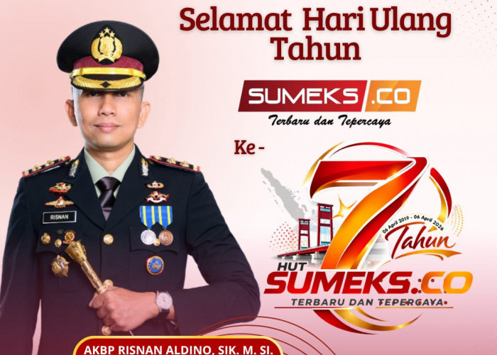 Kapolres Banyuasin Mengucapkan Selamat HUT ke-7 SUMEKSCO tahun 2026