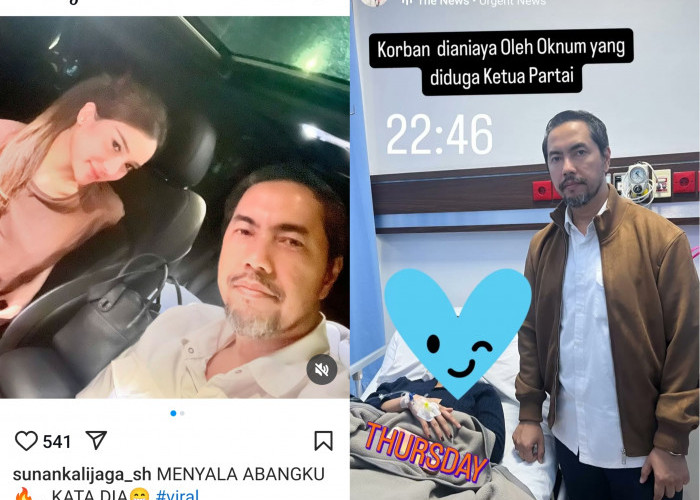 Sunan Kalijaga Hapus 2 Postingan Terkait Dugaan Penganiayaan Istri Muda oleh Oknum Ketum Partai Besar, Hmmm..?