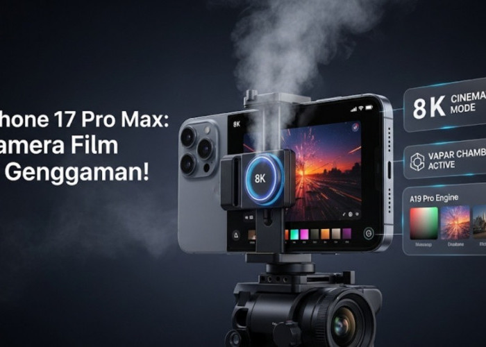 Selangkah Lebih Maju, iPhone 17 Pro Max Bakal Punya Kamera 8K dan Pendingin Kelas Laptop!