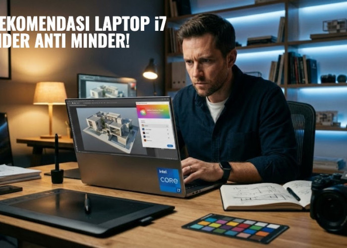 Mau Rendering Lancar? Ini 5 Laptop Core i7 yang Paling Cocok Buat Desainer Zaman Now