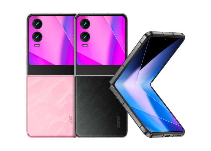 Infinix Zero Flip Disupport Tampilan Layar Menarik Panel LTPO AMOLED dengan Kecerahan 1400 Nits