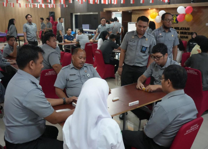 Semarak Hari Pengayoman ke-81, Kemenkum Sumsel Perkuat Kebersamaan Lewat Lomba