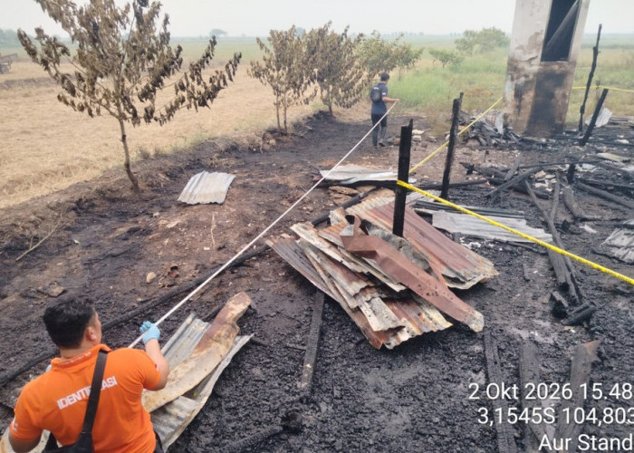 Bocah Berkebutuhan Khusus di Pemulutan Ogan Ilir, Meregang Nyawa Usai Rumahnya Terbakar Hebat