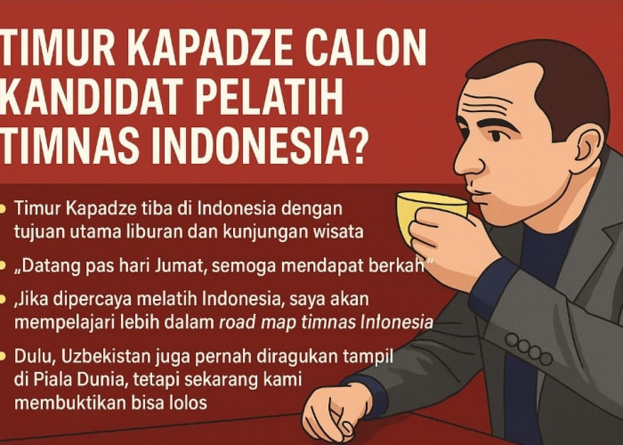 Heboh! Timur Kapadze Salat Jumat di Istiqlal, Bicara Peluang Latih Timnas Indonesia