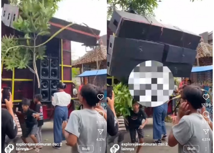 Detik-detik Remaja di Bondowoso Tertimpa Sound Horeg Gegerkan Medsos, Warganet: Ini Bukan Sound, Ini Monster