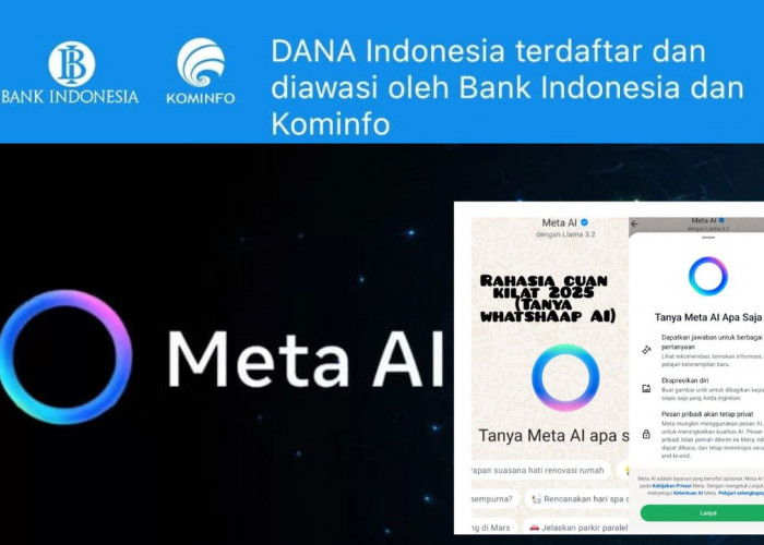 Rahasia Cuan Kilat 2025! Meta AI di WhatsApp untuk Kantongi Saldo DANA Gratis, Cobain Sekarang 