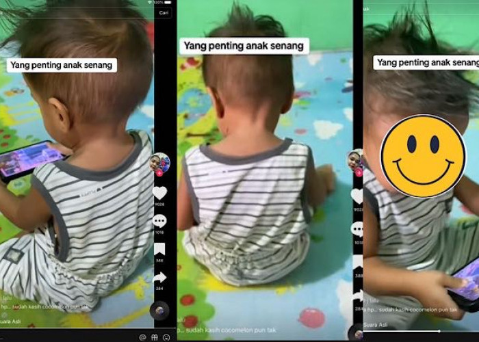 Anak Suka Mendengar Azan Ibu Ini Sabar Ingatkan Balitanya Kalau Mereka Kristen, Si Anak Nangis Hp Dimatikan