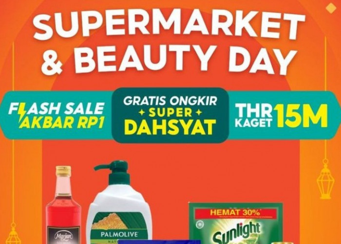 Promo Shopee Akhir Maret, Supermarket dan Beauty Day Diskon Sampai 90 Persen