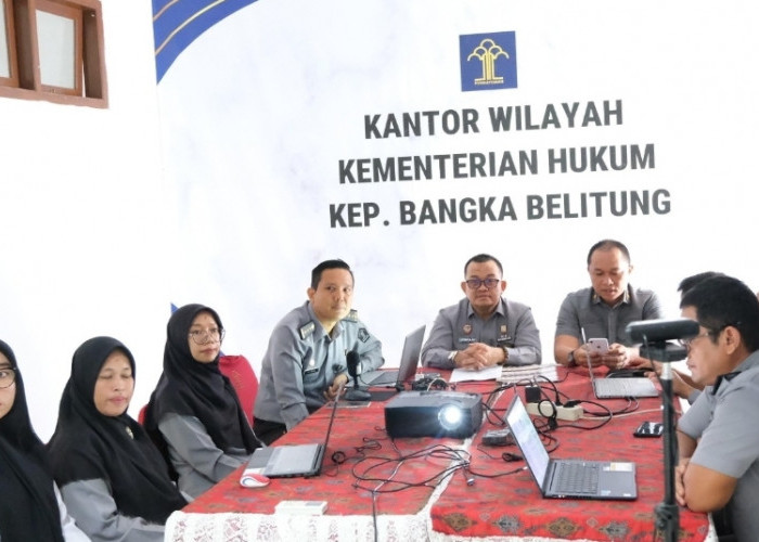 Empat Raperbup Belitung Timur Dibahas dalam Forum Harmonisasi Kanwil Kemenkumham Babel