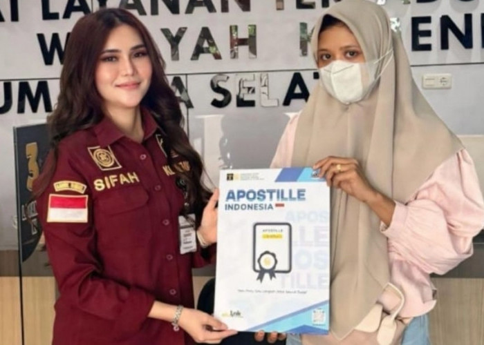 Kanwil Kemenkum Sumsel Permudah Legalisasi Dokumen Kerja ke Mancanegara