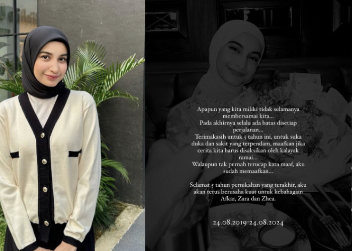 Cut Intan Nabila Tulis Pesan Menyayat Hati di Hari Anniversary yang Penuh Haru