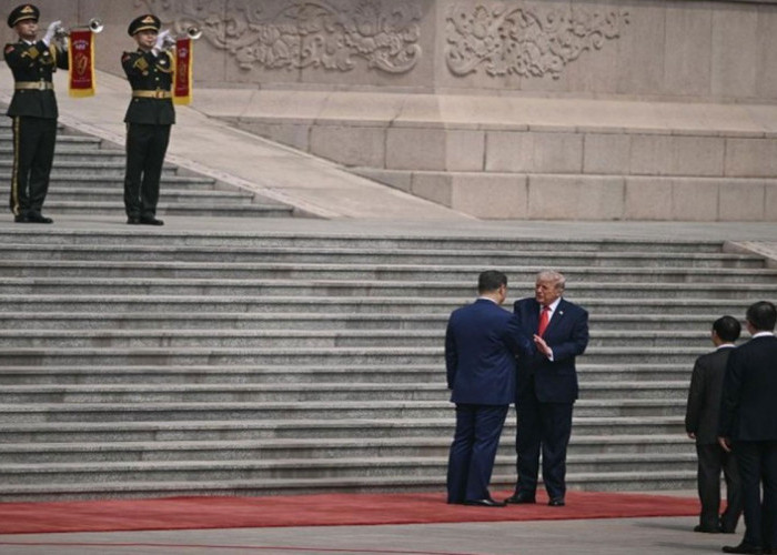 Kebiasaan tak Lazim, Trump Akan Sambut Xi Jinping di Bandara