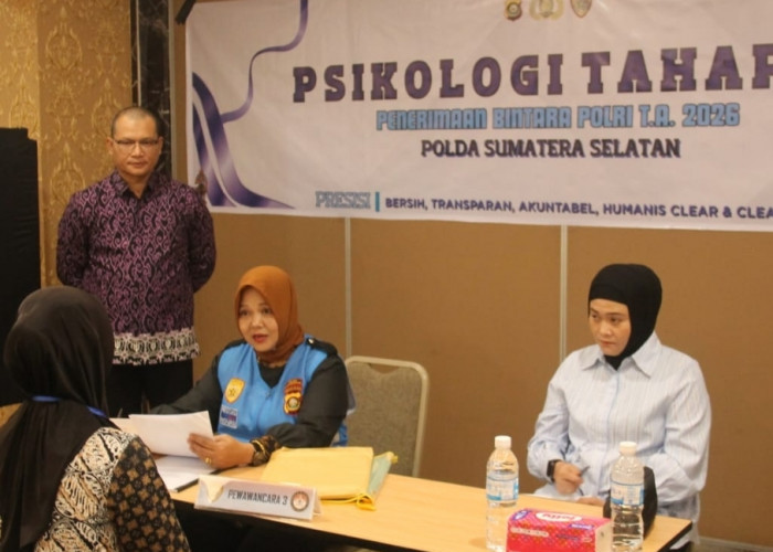 98 Calon Bintara Polri Jalani Tes Psikologi Ketat di Palembang, Polda Sumsel Saring SDM Unggul Berintegritas