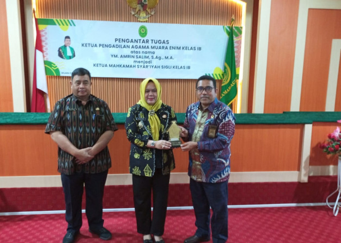 Wabup Muara Enim Apresiasi Pengabdian Ketua PA Muara Enim Amrin Salim dan Luncurkan Inovasi 'Hidupku Mapan'