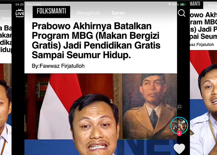 Beredar Kabar Prabowo Batalkan Program MBG Jadi Pendidikan Gratis Seumur Hidup, Ramai Tuai Dukungan Netizen
