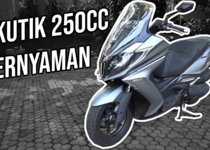 Mengenal Kymco Downtown 250i, Maxi Scooter Ternyaman Siap Geser Dominasi Yamaha XMAX