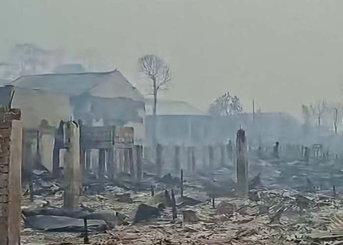 Innalillahi, Karhutla Bangka Selatan Hanguskan Ratusan Rumah, Ribuan Warga Mengungsi