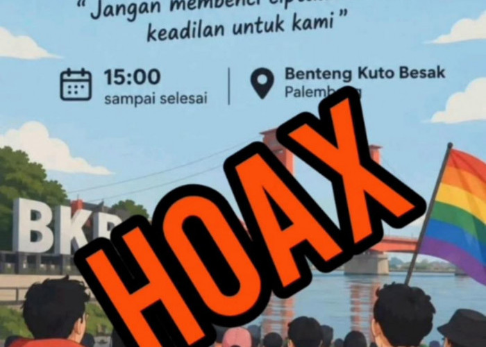 Heboh Pawai LGBT di BKB Palembang, Kapolrestabes Tegaskan Hoax, Jangan Mudah Percaya 
