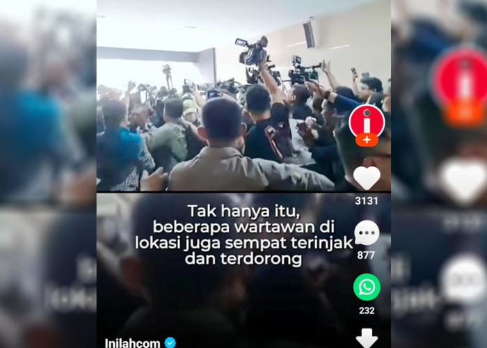 Panji Gumilang Bawa Bodyguard Halangi Sorotan Kamera Berakhir Ricuh, Wartawan: Minggir Woi