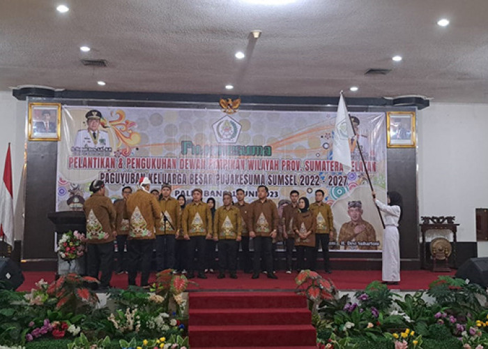 Bupati Muratara H Devi Suhartoni Resmi Dilantik Ketua DPW Pujakesuma Sumsel