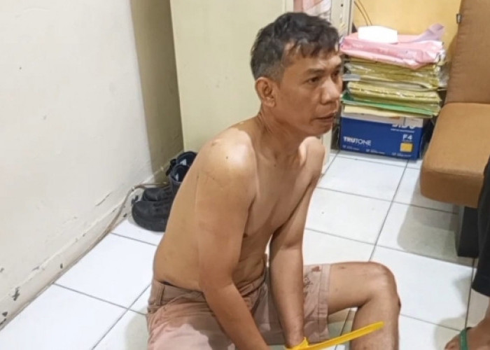 Rampas Hp di Box Motor, Pelaku Jambret di Palembang Dikejar dan Ditabrak Korbannya, Diamankan Warga