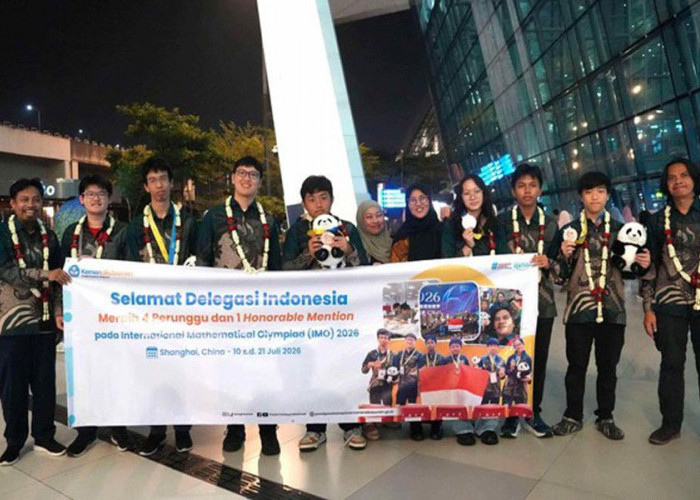 Top, Tim Olimpiade Indonesia Raih 4 Perunggu di IMO Shanghai 2026