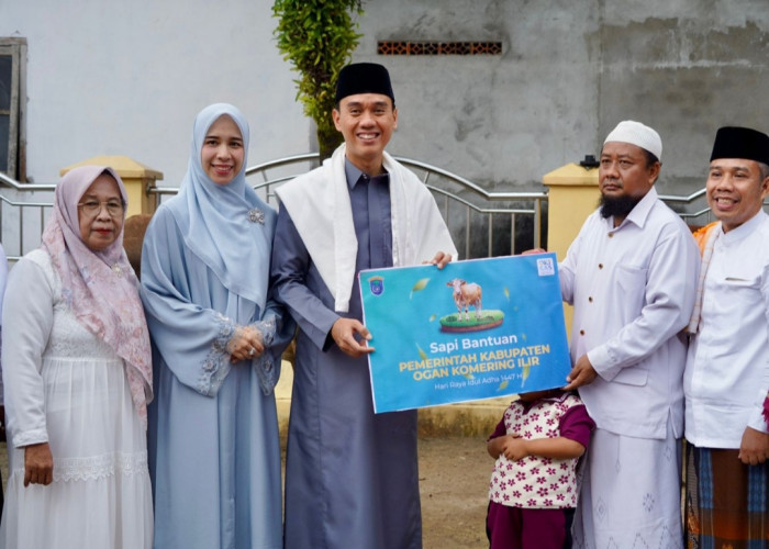 ASN OKI Tebar 60 Hewan Kurban untuk Warga Kurang Mampu